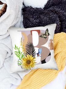 1入組動物和數字圖案靠墊套不附帶墊芯 - 彩色 - 查看 4