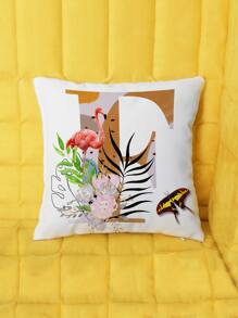 1入組動物和數字圖案靠墊套不附帶墊芯 - 彩色 - 查看 8