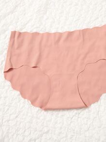 SHEIN Maternidad 5 piezas Bragas ribete en abanico - Multicolor - Ver 4