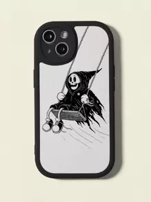 Brooksart 骷髏圖案手機殼 - 彩色 - 查看 1