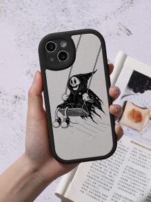 Brooksart 骷髏圖案手機殼 - 彩色 - 查看 2