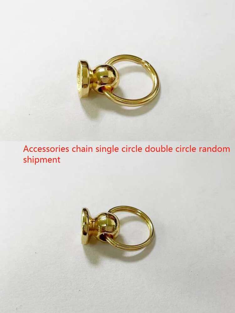 Chunky Chain Hand Strap Phone Case - Coffee Brown - View 3