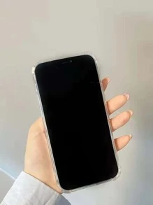 透明帶愛心裝飾手掌帶手機外殼 - 無色 - 查看 3