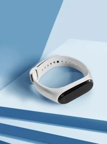 Reloj Electrónico Ovalado - Blanco - Ver 4