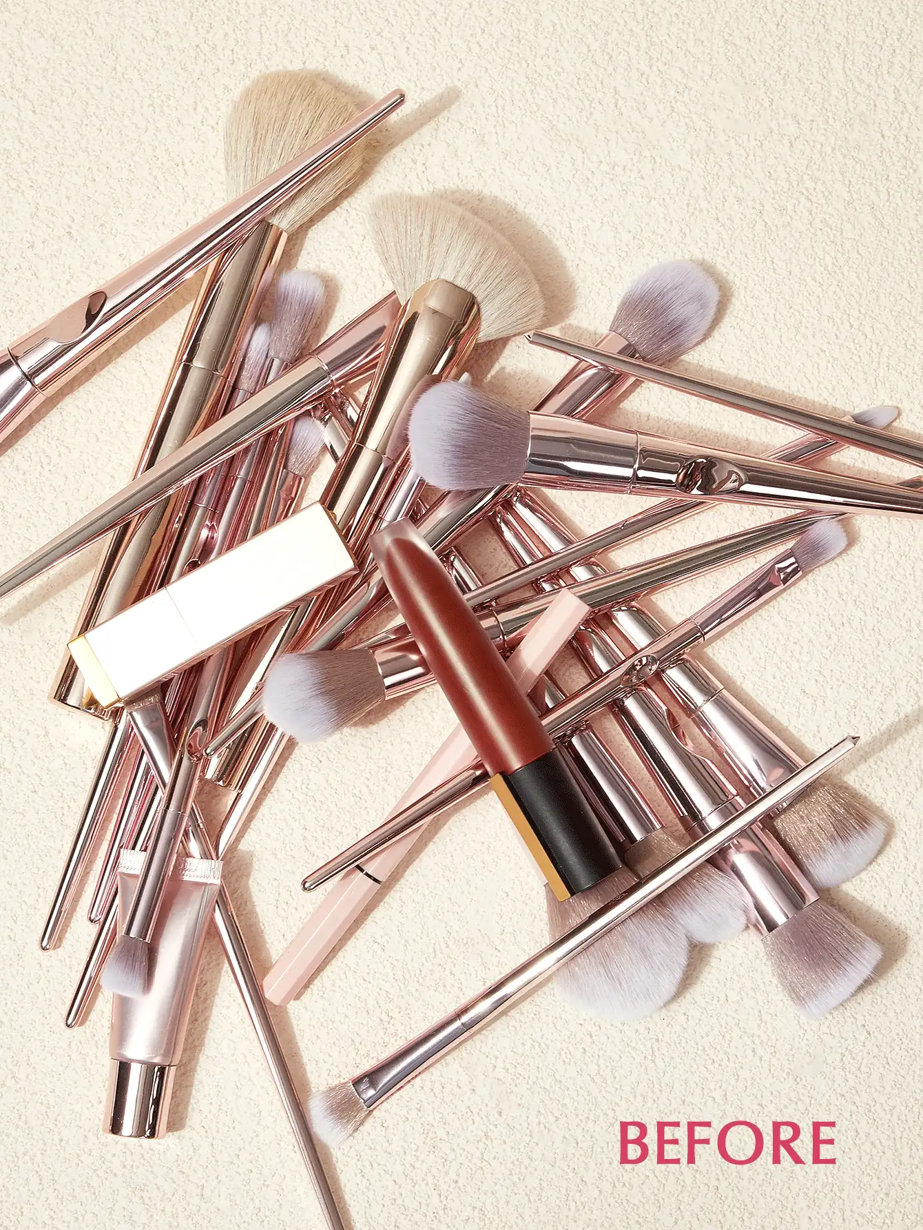 SHEIN BASIC LIVING 1件裝多功能化妝工具收納盒