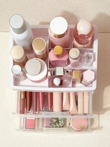 1pc Drawer Cosmetic Storage Box Bag, Room Decor, Bags, Makeup Bag, Vanity, Travel, Make Up Bag, Travel Essentials, Organizer, Storage, Travel Essential, Makeup Organizer, Makeup Bags, Toiletry Bag, Desk Organiser, Cosmetic Bag, Makeup Pouch, Make Up Organizer, Vanity Accessories, Make Up Pouch, Make Up Bags, Jewellery Box, Pouch, Makeup Brush Holder, Brush Holder, Perfume Organiser, Pouch Bag,Gifts For Women,Christmas Gifts,Gift Ideas For Women