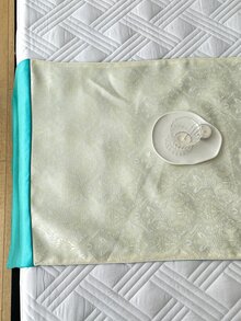 提花拼貼床旗 - 彩色 - 查看 6