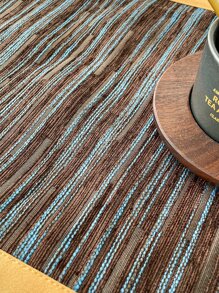 Jacquard Striped Pattern Bed Runner - Multicolor - View 2