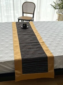 Jacquard Striped Pattern Bed Runner - Multicolor - View 6