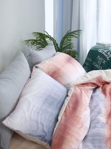 Graphic Pattern Duvet Cover Set Without Filler - Multicolor - View 6
