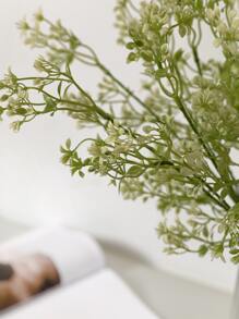 1株仿真菊花草枝 - 彩色 - 查看 2