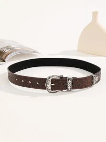 Boho 1pc Women Scroll Pattern Western Belt Halloween