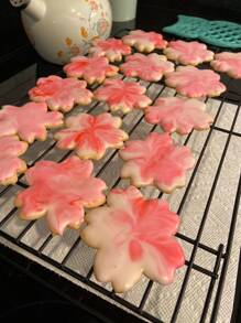 1 pieza Cortador para galletas en forma de flor - Plateado - Ver 2