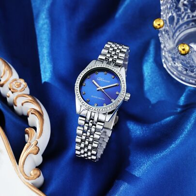 1入組極簡風格防水石英表