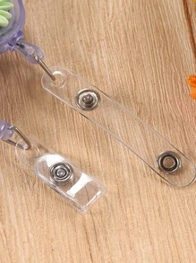 1入組雛菊設計隨機卡套扣飾