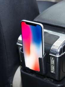 Self-adhesive Car Phone Holder - Black - View 1