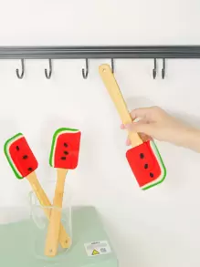 1入組西瓜形狀奶油刮刀 - 彩色 - 查看 2