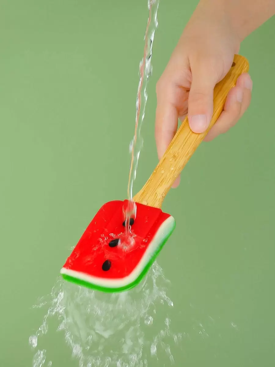 1入組西瓜形狀奶油刮刀 - 彩色 - 查看 1