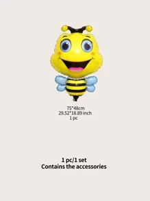 1 pieza globo en forma de abeja - Multicolor - Ver 3