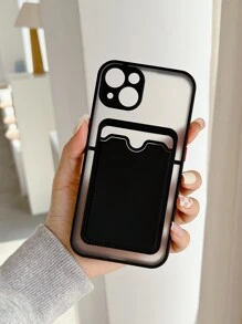 Card Slot Phone Case Compatible With IPhone 11,IPhone 13,IPhone 14 Pro Max - Black - View 4