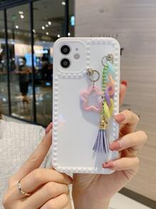 Star Pendant Phone Case - White - View 3