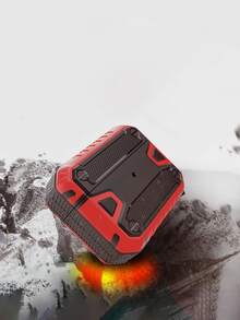 Color Block Anti-fall Case Compatible With Airpods - Multicolor - View 2
