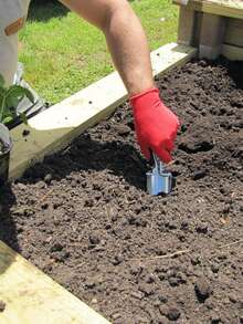 1pc Stainless Steel Garden Shovel - Silver - View 5