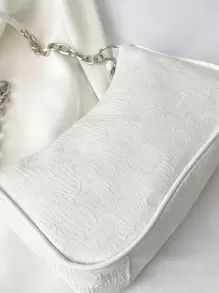 Floral Pattern Chain Bag