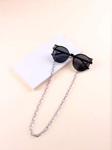 Kids Cat Eye Sunglasses With Glasses Chain