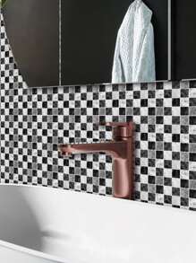 Küche Aufkleber mit Kachel Muster - Schwarz und Weiss - Übersicht 4