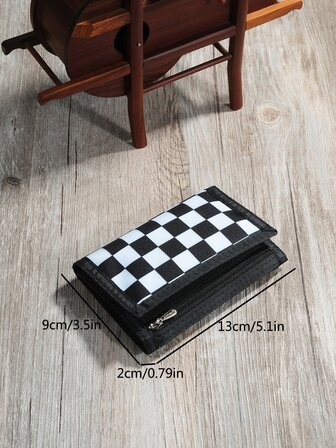  Jeminal Plaid Student Fabric Coin For Men And Women Soft School Supplies Teacher Gifts Back To School For Women Wallet Purse Wallet Small Wallet