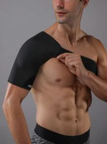 JINGBA SUPPORT 1pc Sports Shoulder Pad - Black - View 3