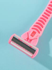 1入組除毛刮胡刀手柄和3入組替換頭 - 彩色 - 查看 4