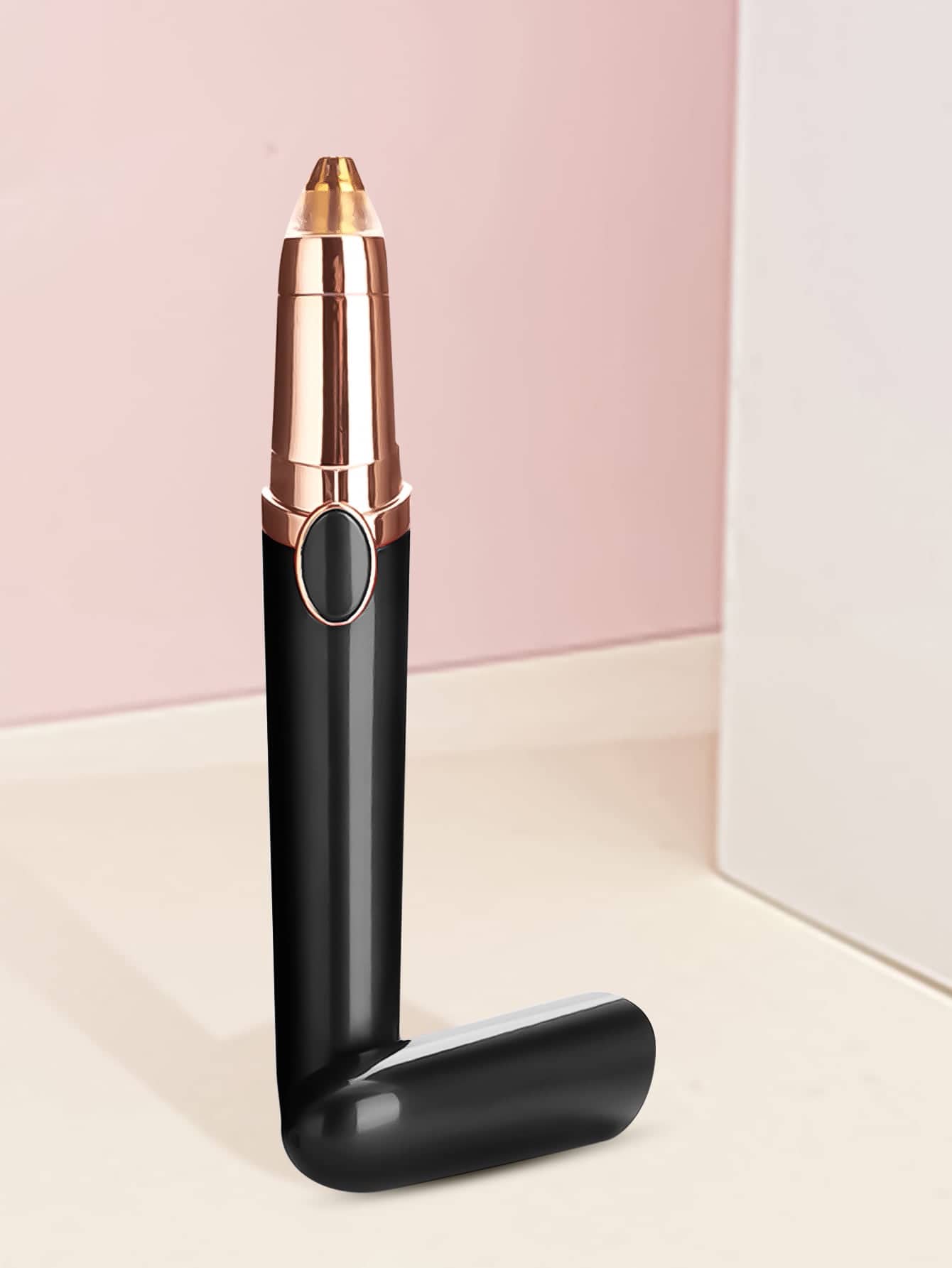 Pen Design Electric Hair Remover - Black - View 1