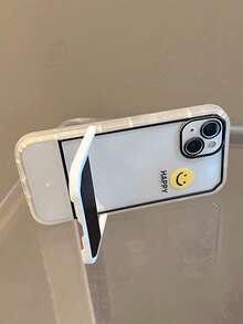 Funda de celular transparente cara de dibujos animados - Multicolor - Ver 4