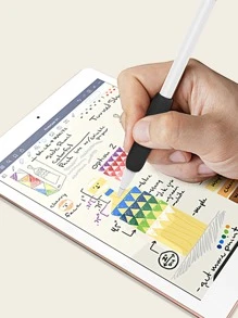 防滑矽膠套適用於Apple Pencil - 黑色 - 查看 3