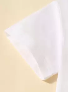 SHEIN 年輕女孩豹紋及卡通圖形t恤和緊身褲 - 彩色 - 查看 3