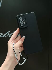 Ốp điện thoại cứng cáp kèm dây đeo hạt cườm, phiên bản quốc tế, không phải phiên bản nội địa. - màu đen - Xem 4