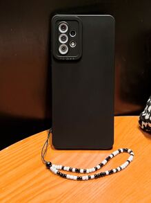 Ốp điện thoại cứng cáp kèm dây đeo hạt cườm, phiên bản quốc tế, không phải phiên bản nội địa. - màu đen - Xem 5