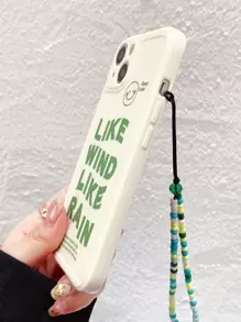 Đồ họa Khẩu hiệu Ốp lưng & bao da điện thoại Có dây buộc cườm Tương thích với iPhone 11 , iPhone 13 , iPhone 14 - Nhiều màu - Xem 4