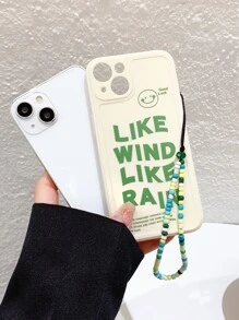 Đồ họa Khẩu hiệu Ốp lưng & bao da điện thoại Có dây buộc cườm Tương thích với iPhone 11 , iPhone 13 , iPhone 14 - Nhiều màu - Xem 6