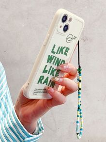 Đồ họa Khẩu hiệu Ốp lưng & bao da điện thoại Có dây buộc cườm Tương thích với iPhone 11 , iPhone 13 , iPhone 14 - Nhiều màu - Xem 7