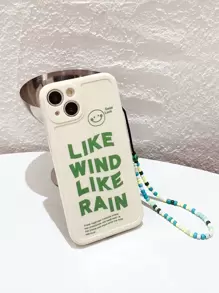 Đồ họa Khẩu hiệu Ốp lưng & bao da điện thoại Có dây buộc cườm Tương thích với iPhone 11 , iPhone 13 , iPhone 14 - Nhiều màu - Xem 8