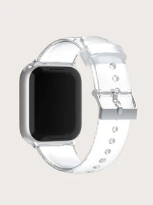 Clear Watchband Tương thích với Apple Watch - Trong sáng - Xem 2