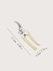 قاطع أغصان المعدن اللامع 1 قطعة، مقص فرع النبات الفولاذي المقاوم للصدأ للحديقة