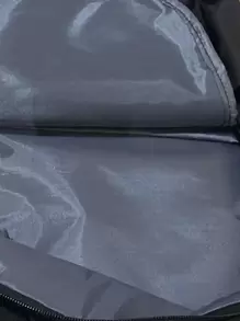 Mochila Escolar Minimalista De Un Solo Color, Ligera Y Con Cremallera, Mochila Para Uso Diario De Bolsillo De Insignia, Con Decoración. Bolsa Para La Escuela, Universidad. Gran Capacidad, Clásica, Casual Para Adolescentes, Estudiantes Universitarias, Niños, Hombres Y Mujeres, Universidad, Escuela Secundaria, Exteriores, Viajes Y Salidas. De Regreso A Clases