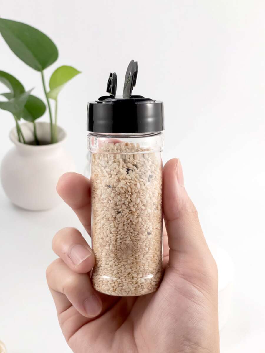 1入組透明木頭佐料盒