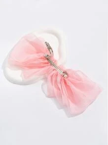 Bow Decor French Clip