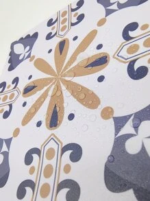 10pcs Vintage Pattern Kitchen Sticker, PVC Self Adhesive Tile Sticker For Home Decor - Multicolor - View 7