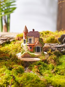 1入組房子形狀花園裝飾物品 - 彩色 - 查看 6